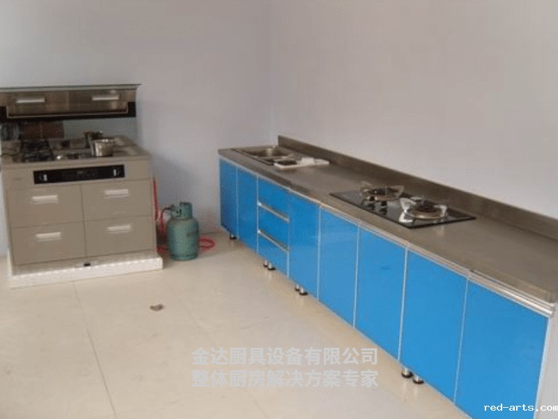 不锈钢家庭整体厨柜（彩钢板）