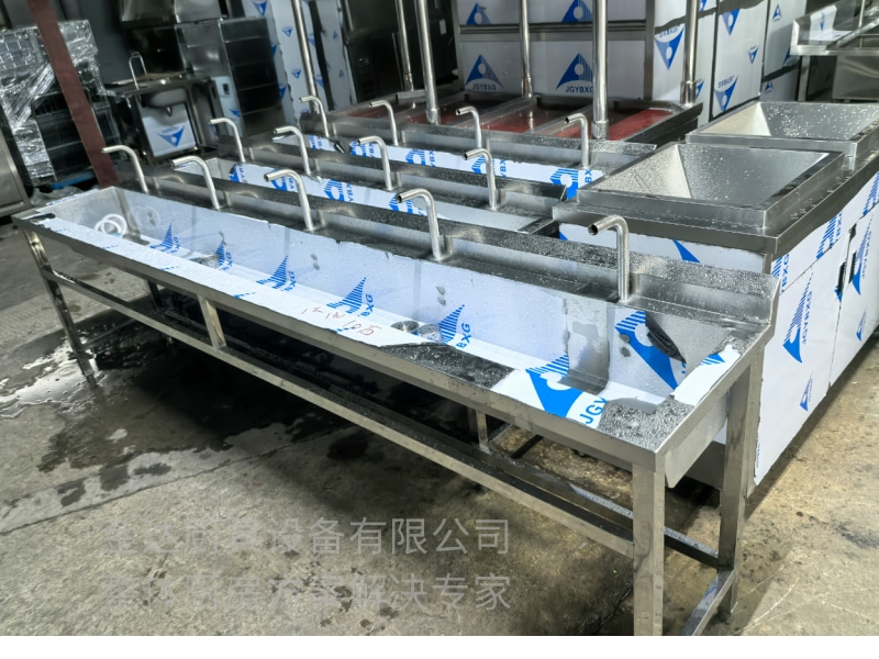 不锈钢长条洗池-5